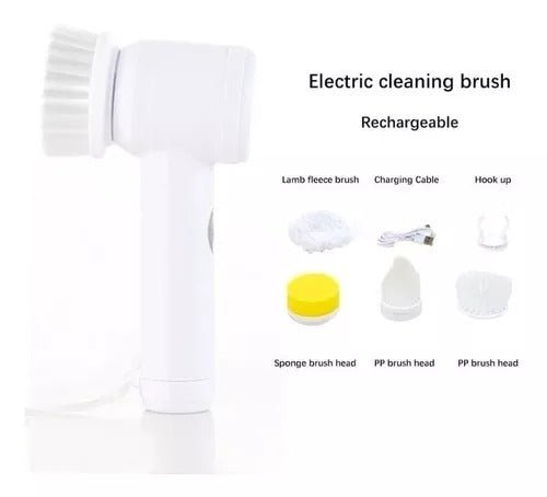 Cepillo Electrico Recargable - limpieza profunda sin esfuerzo - Nuvora