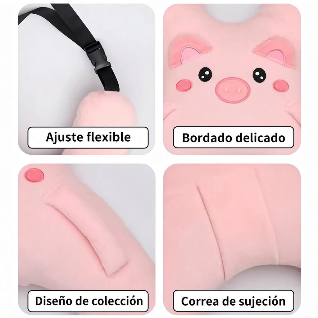 Cojín de Cuello para Auto, Sueño Seguro y Cómodo Para tus Hijos - Nuvora