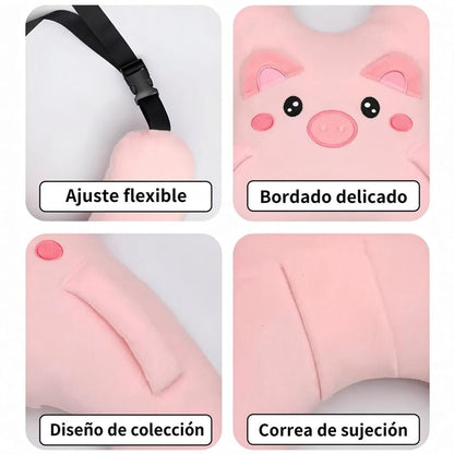 Cojín de Cuello para Auto, Sueño Seguro y Cómodo Para tus Hijos - Nuvora