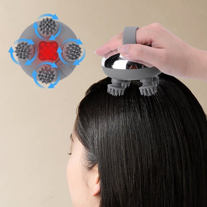 💆‍♀️Masajeador Cuero Cabelludo Terapia Luz - Nuvora