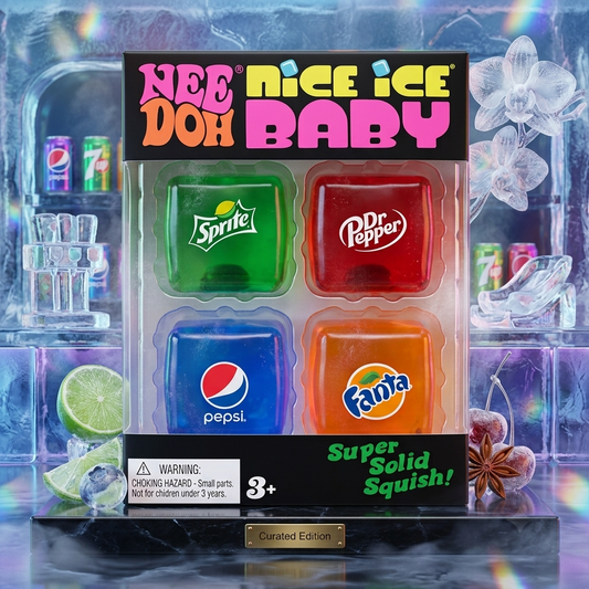 Squishy NeeDoh Cube — Antiestrés Sensorial - Nuvora